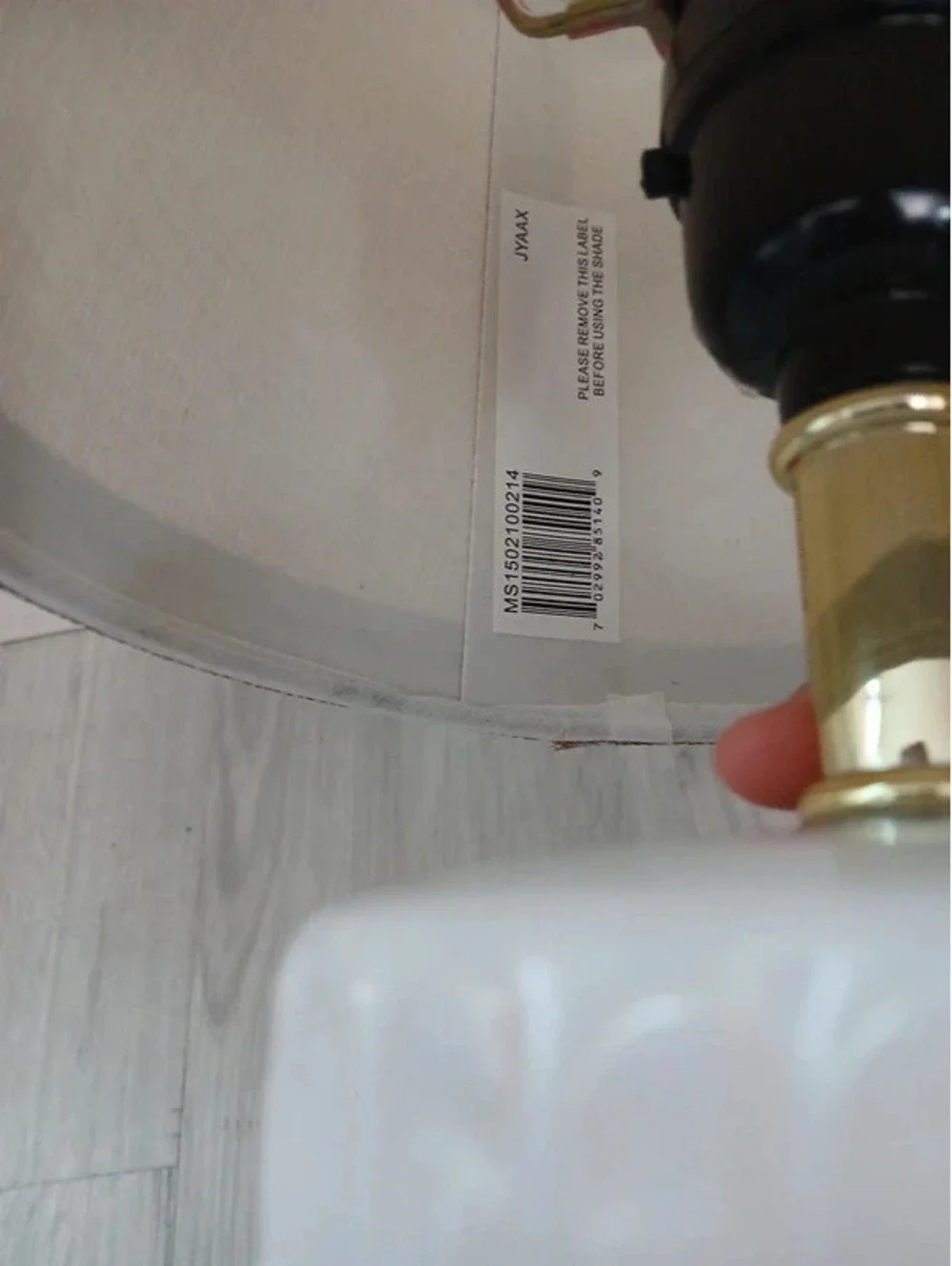 Small table lamp